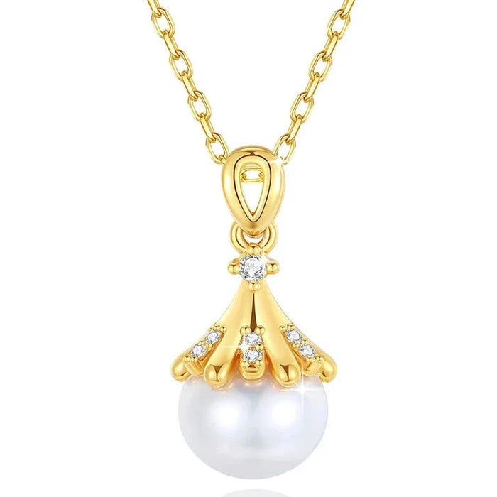 Pendentif Argent Perle de Culture - vue 1