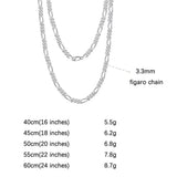 Collier Figaro Femme Argent - vue 1