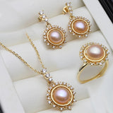 Parure Mariage Perle Blanche - vue 5