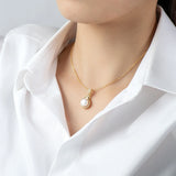 Pendentif Perle de Culture - vue 2