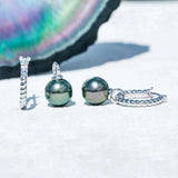 Boucle d’oreille Femme Perle de Tahiti - vue 3