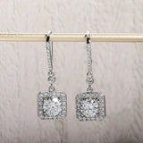 Boucle d’oreille Diamant Carre - vue 3