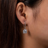 Boucle d’oreille Diamant Carre - vue 2