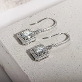 Boucle d’oreille Diamant Carre - vue 6